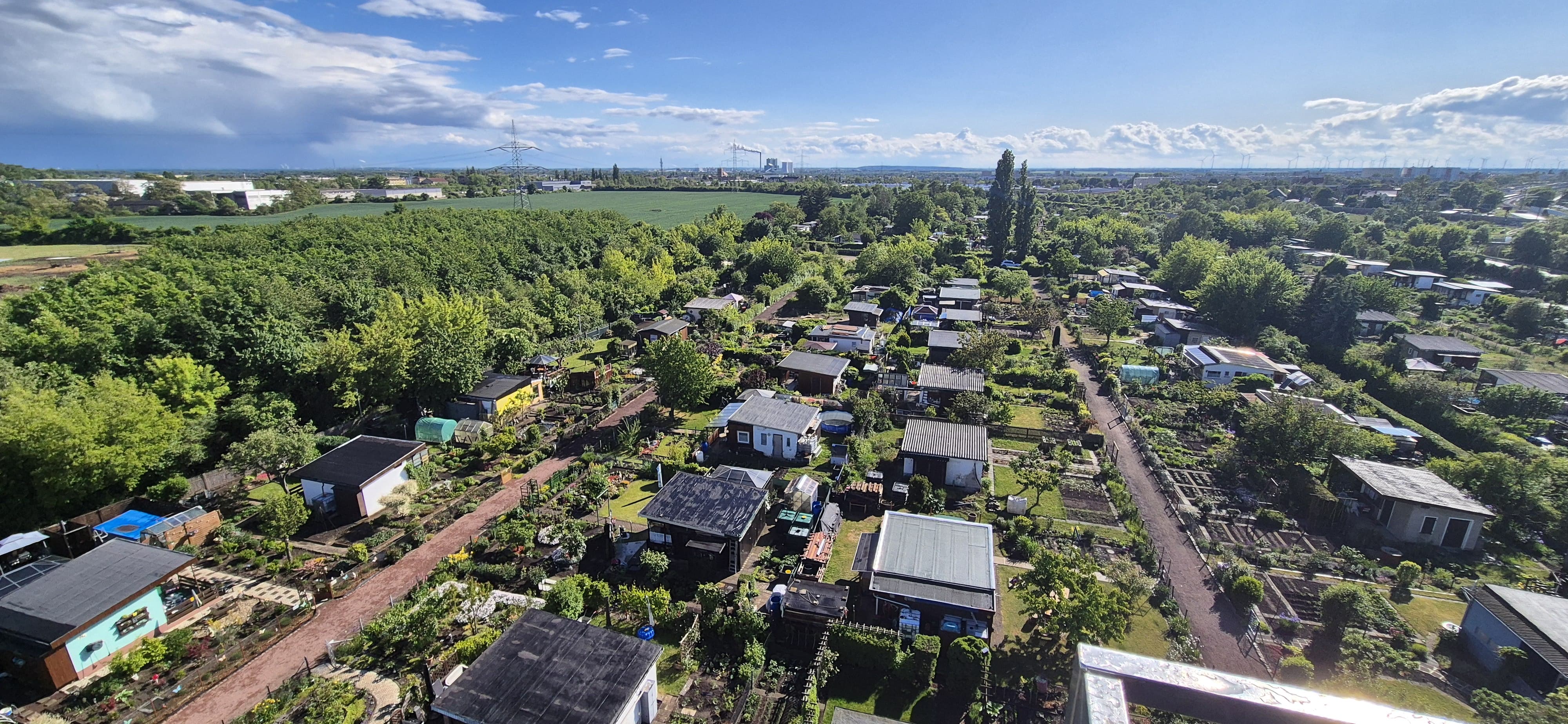 Unsere Anlage von oben