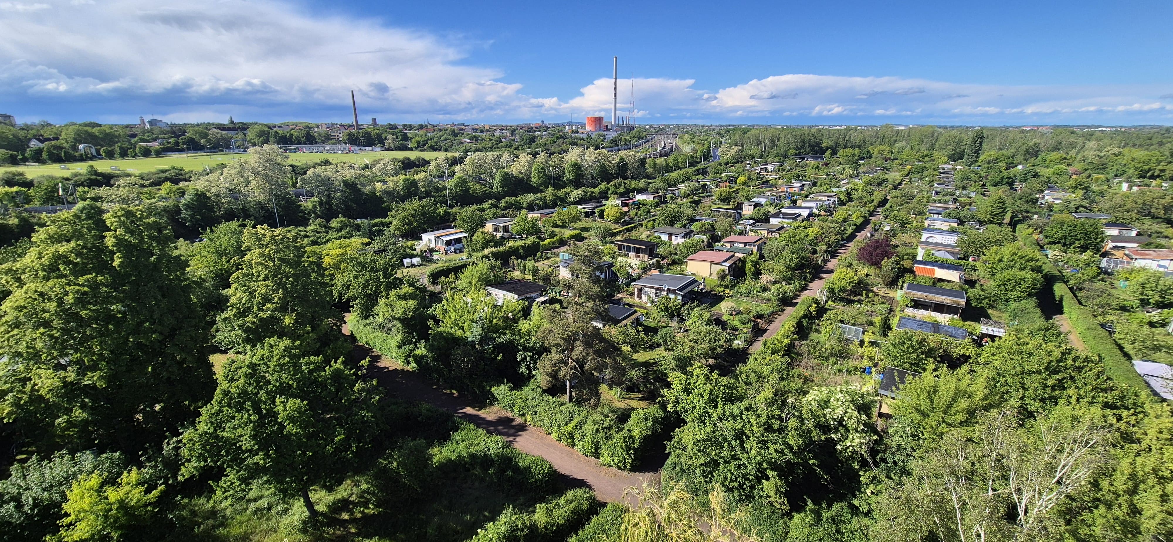 Unsere Anlage von oben