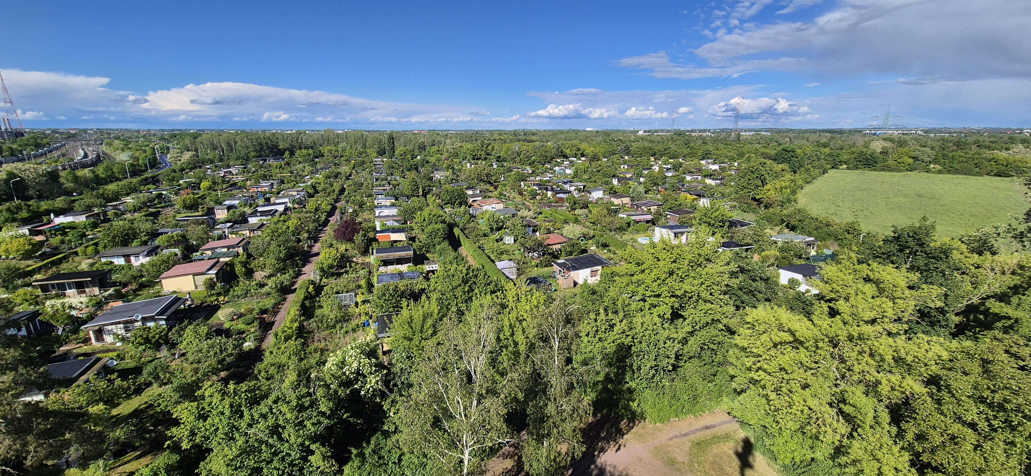 Unsere Anlage von oben