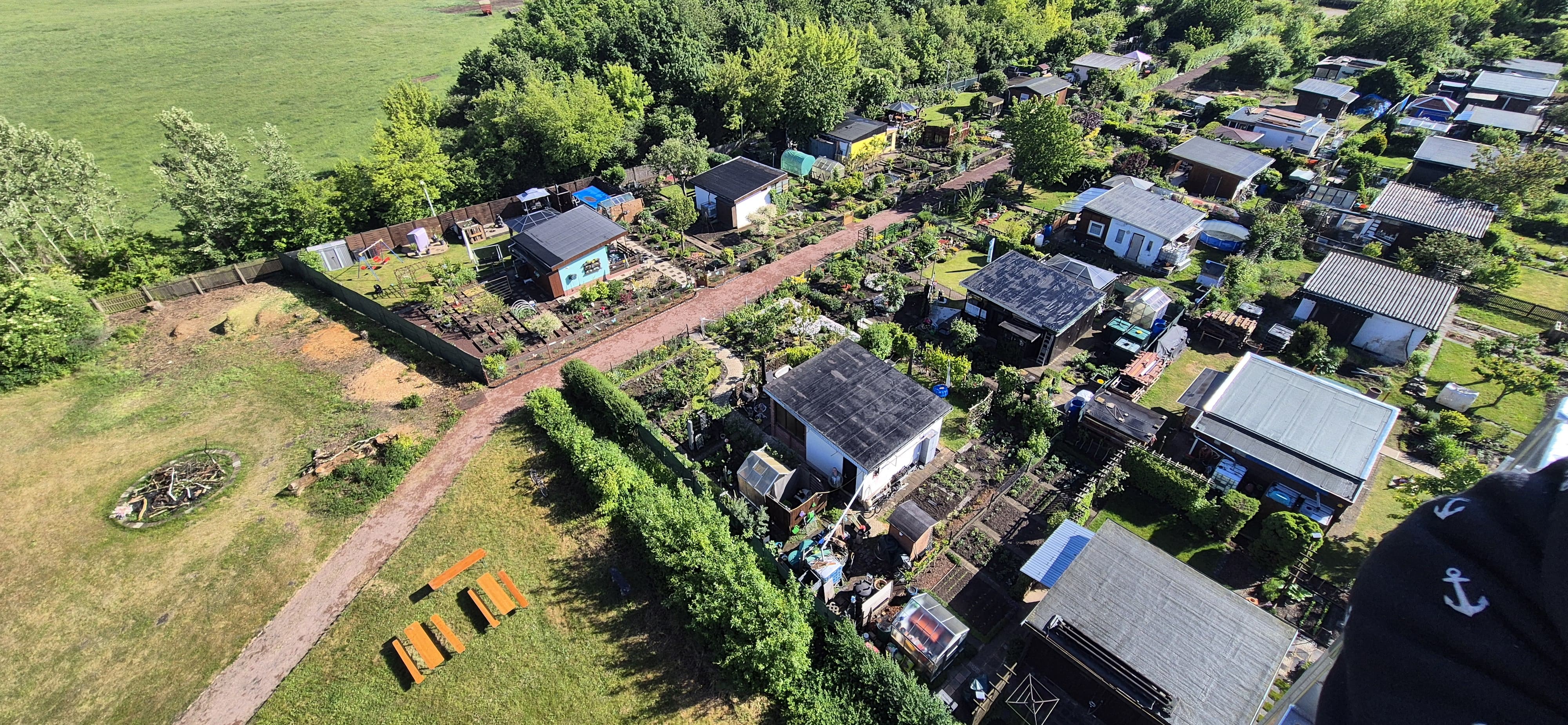 Unsere Anlage von oben